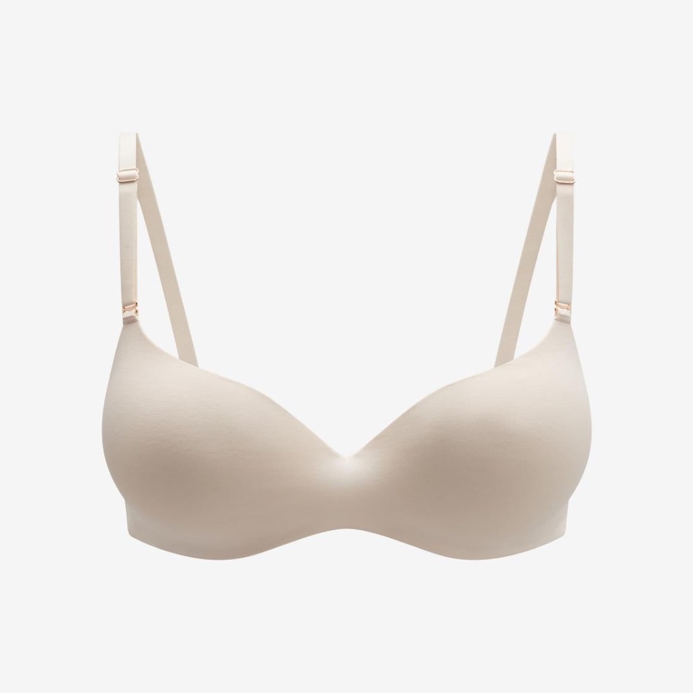 ThirdLove Organic Cloud Cotton T-Shirt Bra Size 34C½sea-salt / 34C½